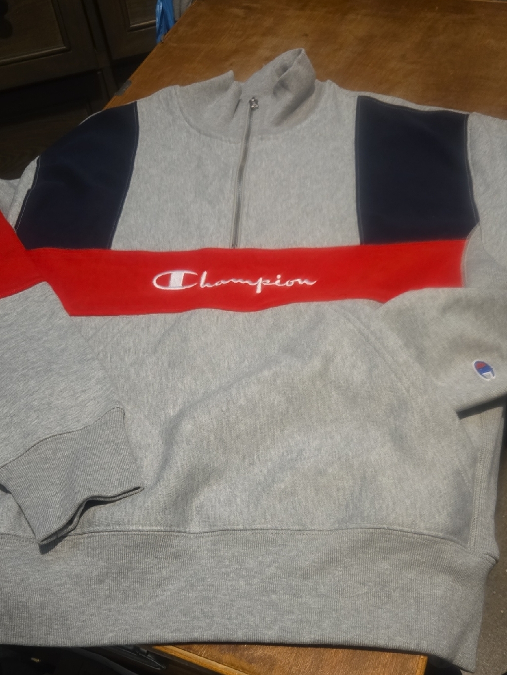 Champion Half Zip Sweatshirt NWT